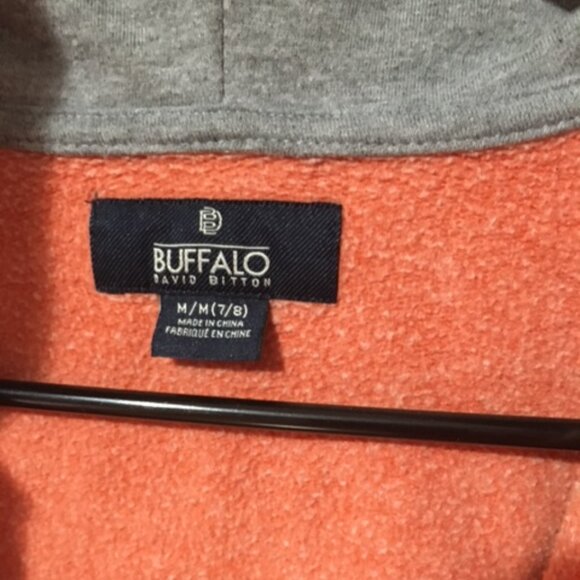 Boys Zip Up Hoodie Size 7/8 - Picture 3 of 3